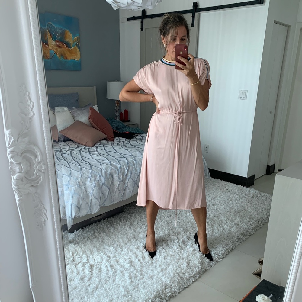 NWOT Pink Zara Dress Ladies M